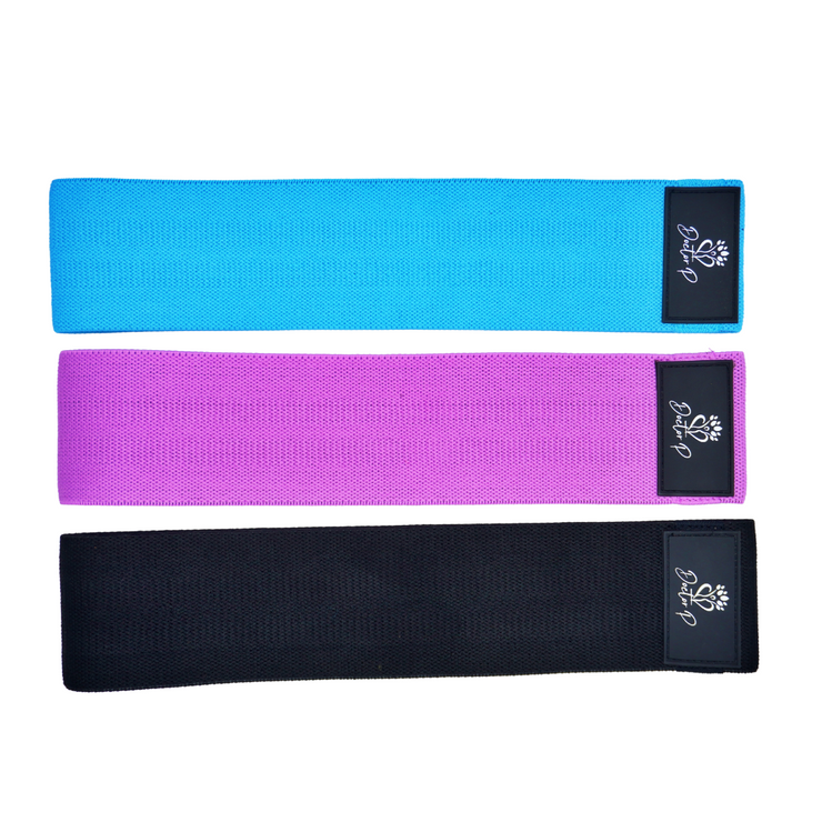 Glute & Body Resistance Bands - 3 Pack Set