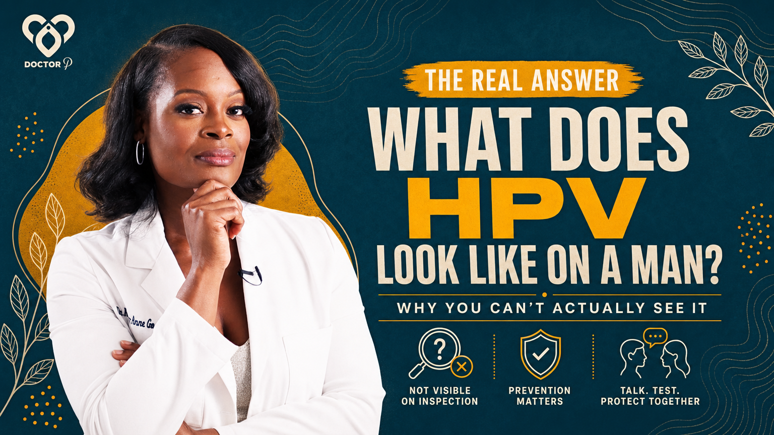 Doctor P, cover image for the deep dive on what HPV looks like on a man
