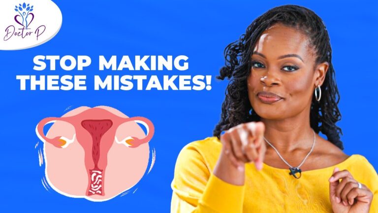 Doctor P addressing common hormone care mistakes that worsen menstrual and perimenopause symptoms like irregular bleeding and fatigue